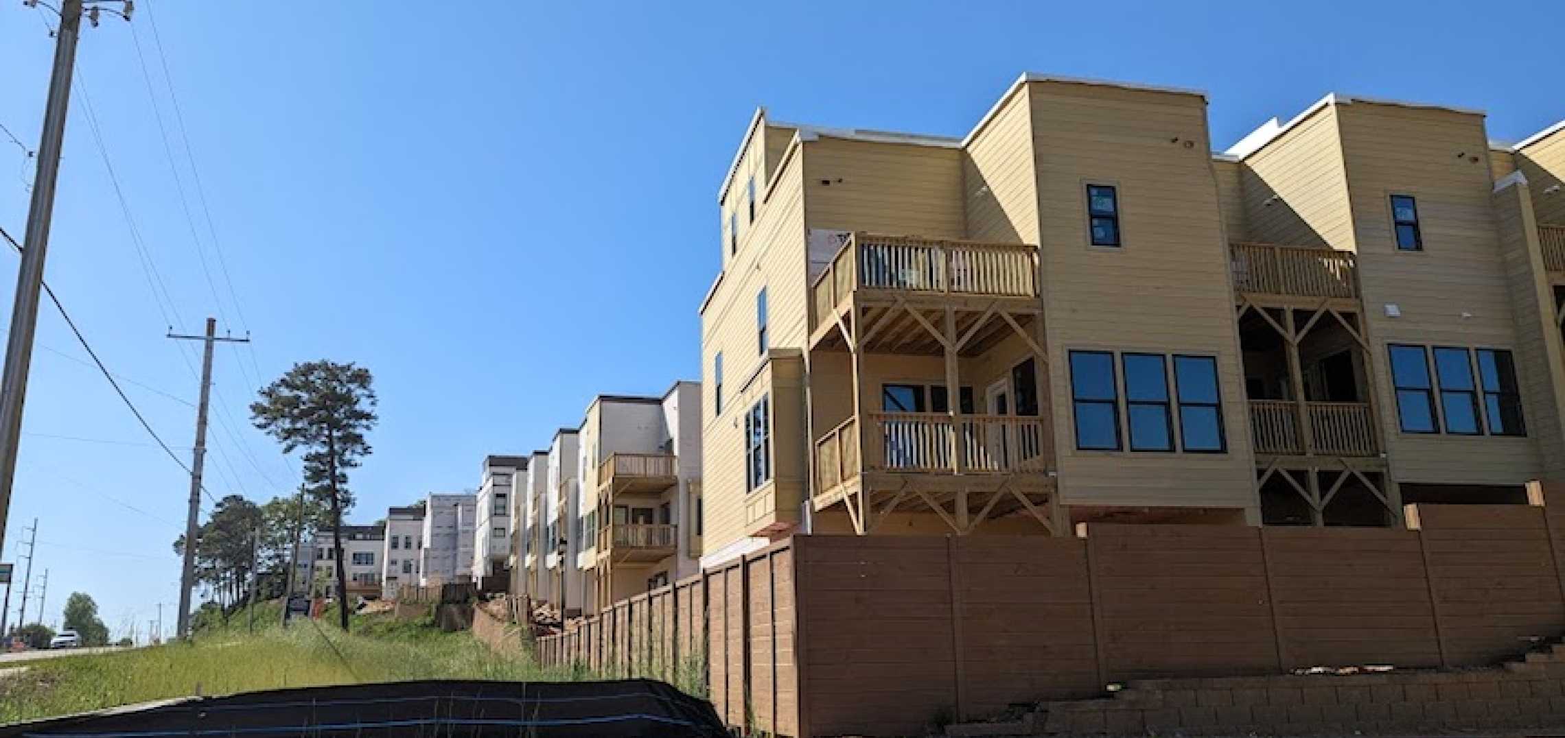 Growing townhome project claims hill on Atlanta's 'Upper Westside